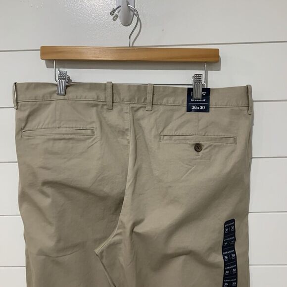 J. Crew Factory | Khakis Straight Flex Men's NWT- Size 36 x 29.5 - Picture 7 of 10